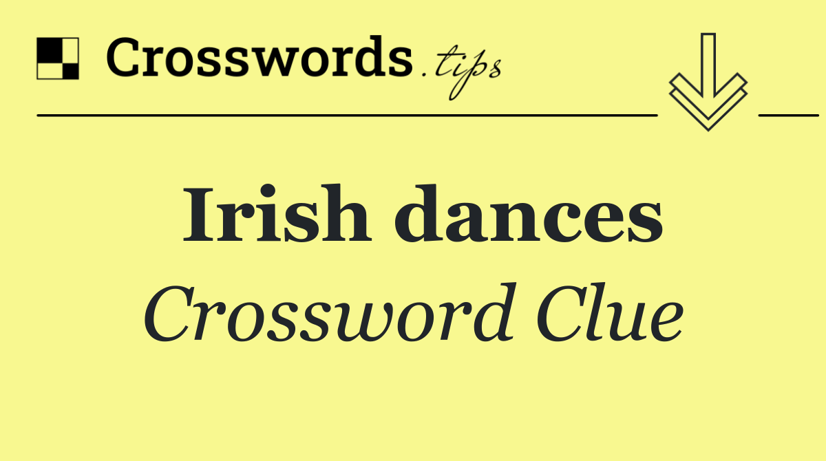 Irish dances