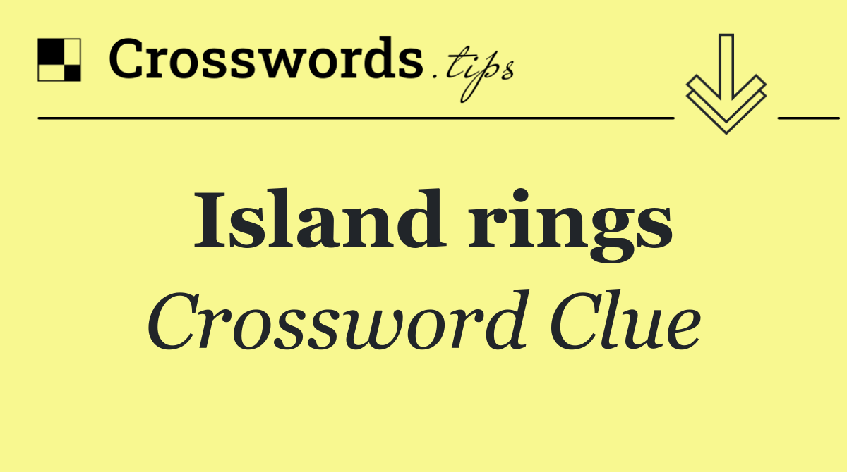 Island rings