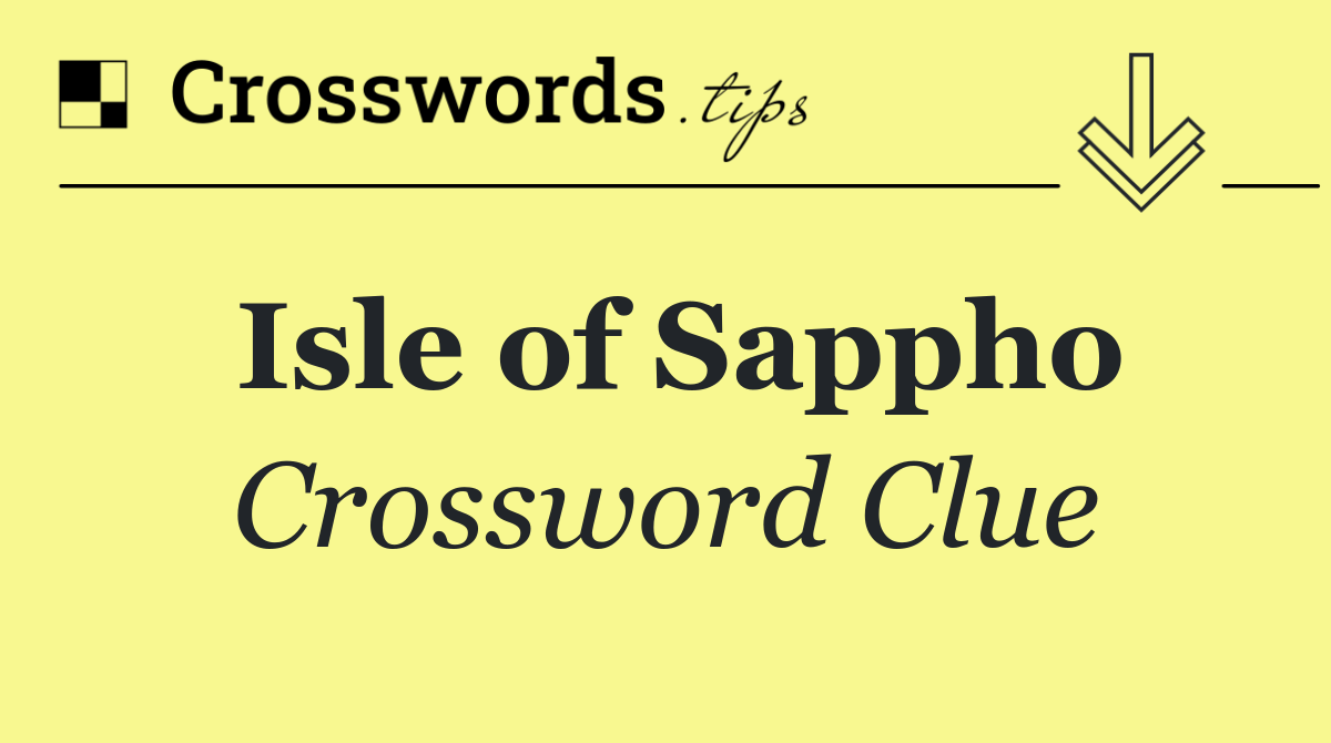 Isle of Sappho