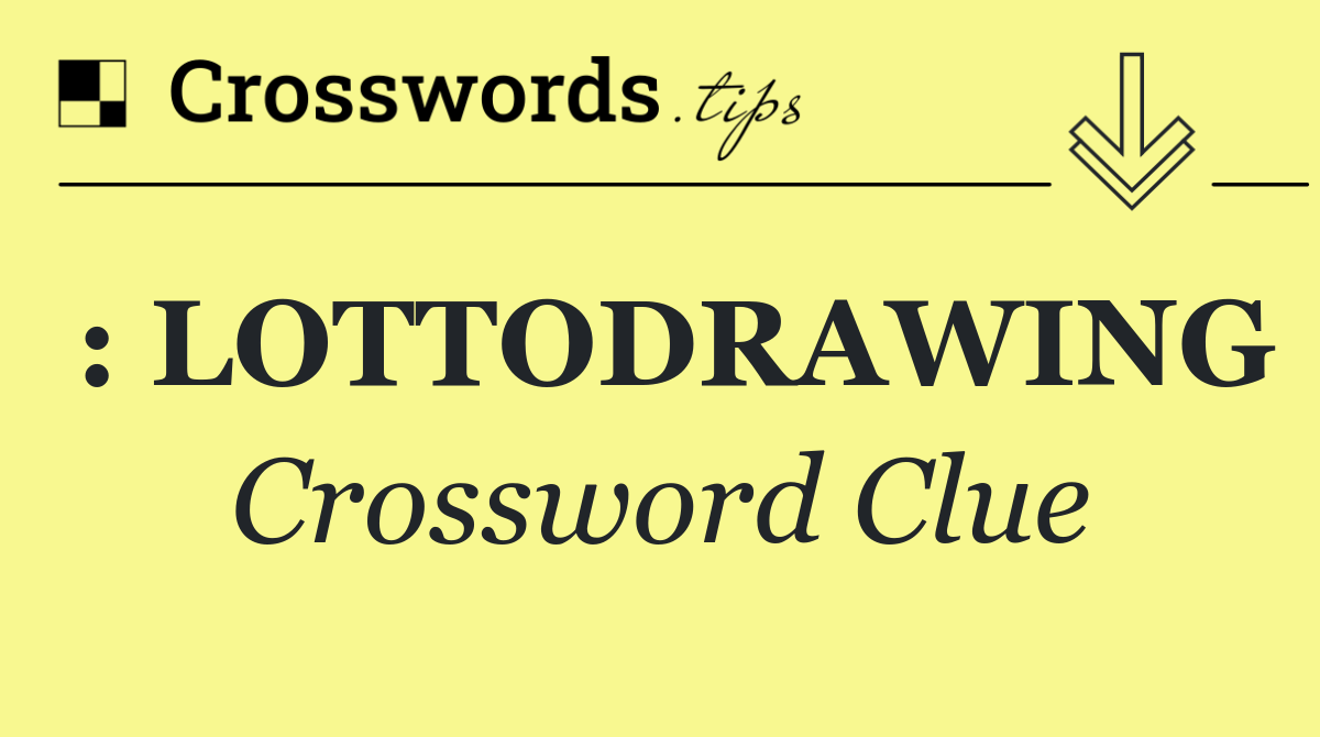: LOTTODRAWING