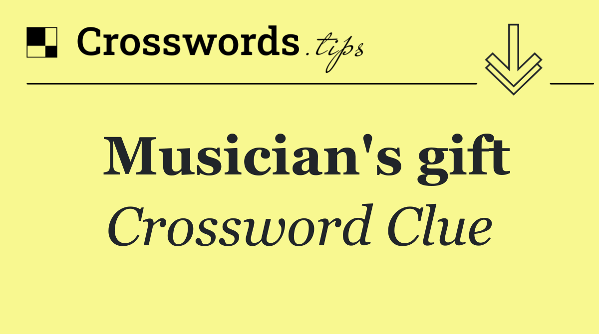 Musician's gift