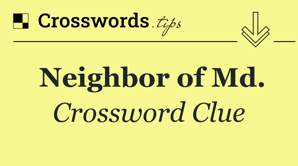 Neighbor of Md.