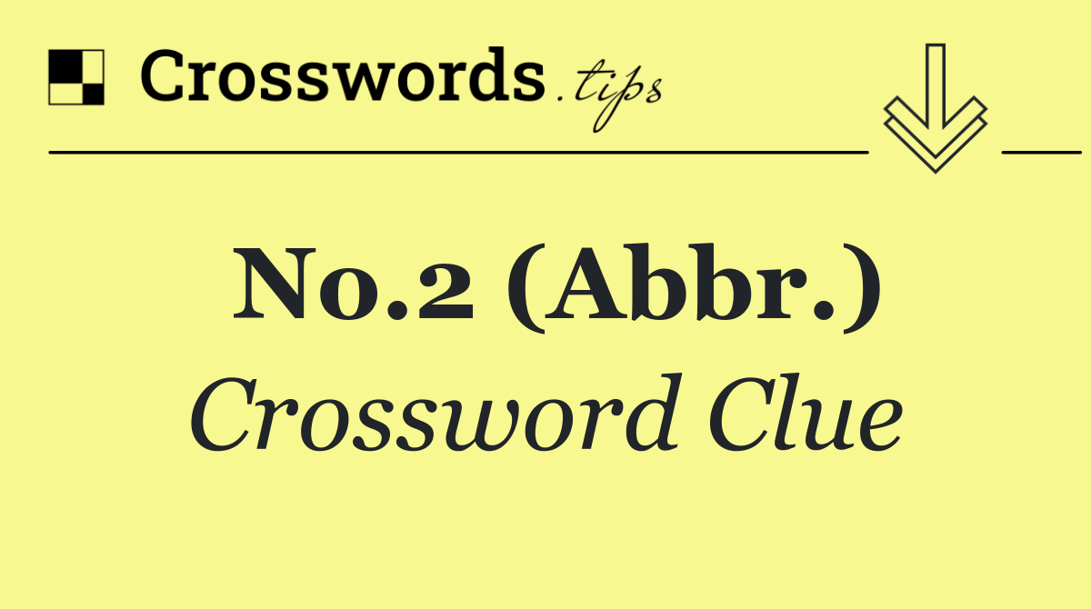 No.2 (Abbr.)