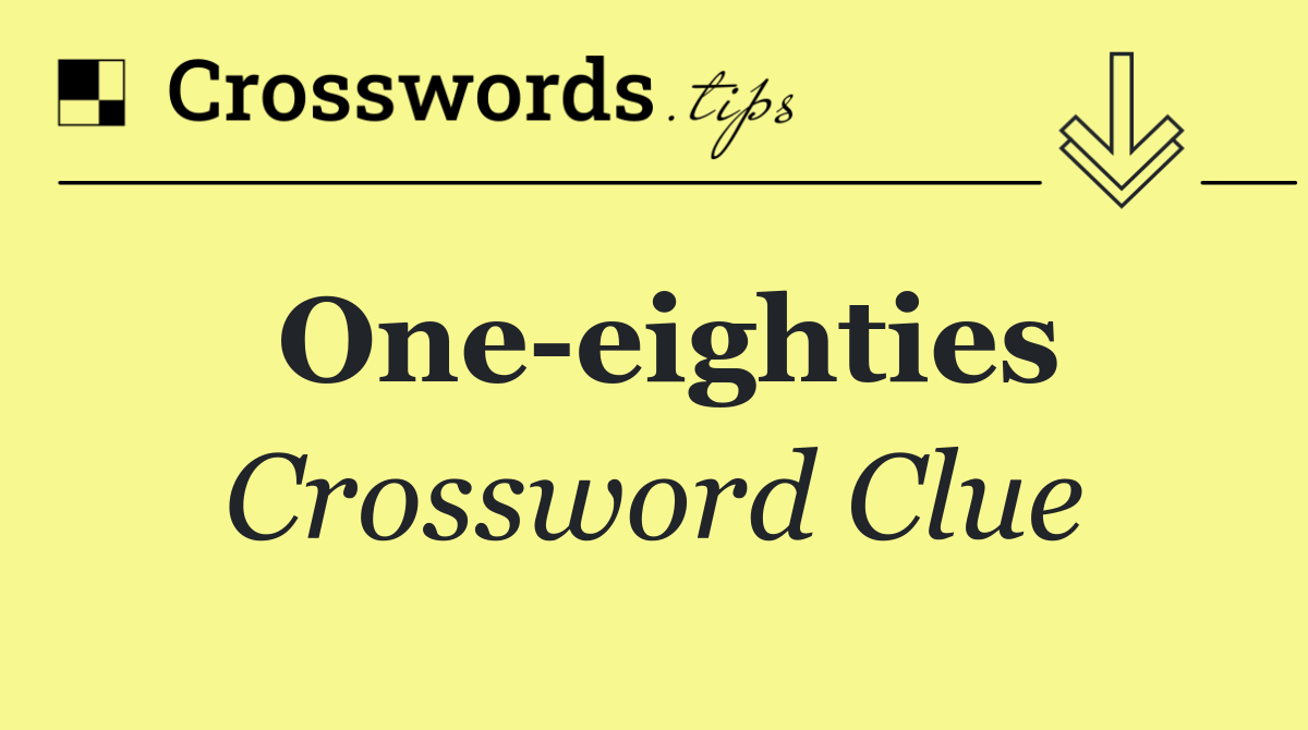 One eighties