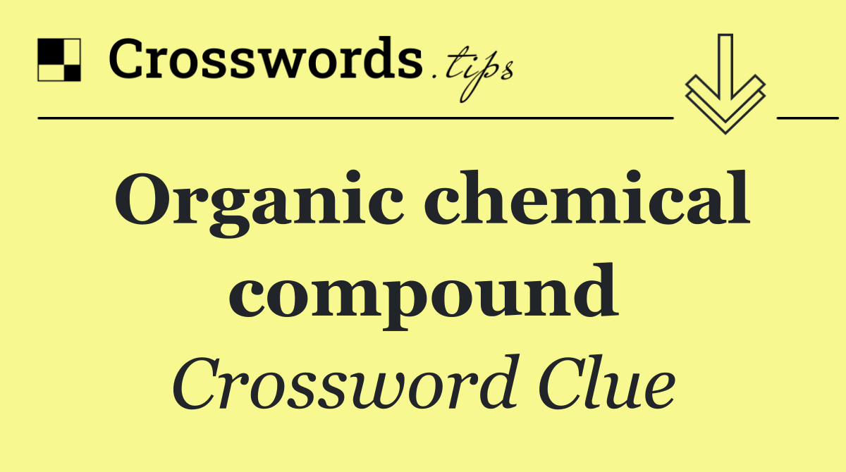 Organic chemical compound