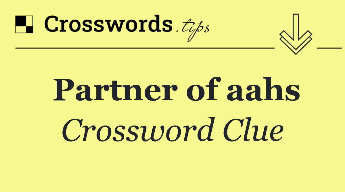 Partner of aahs