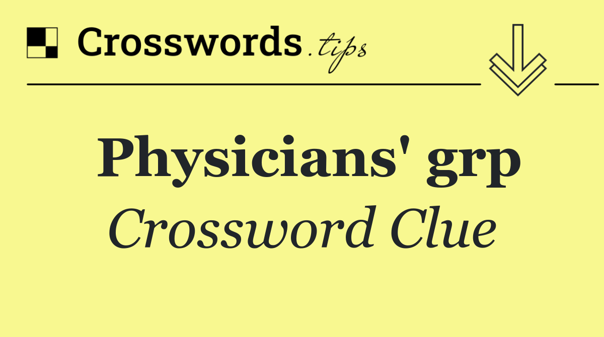 Physicians' grp