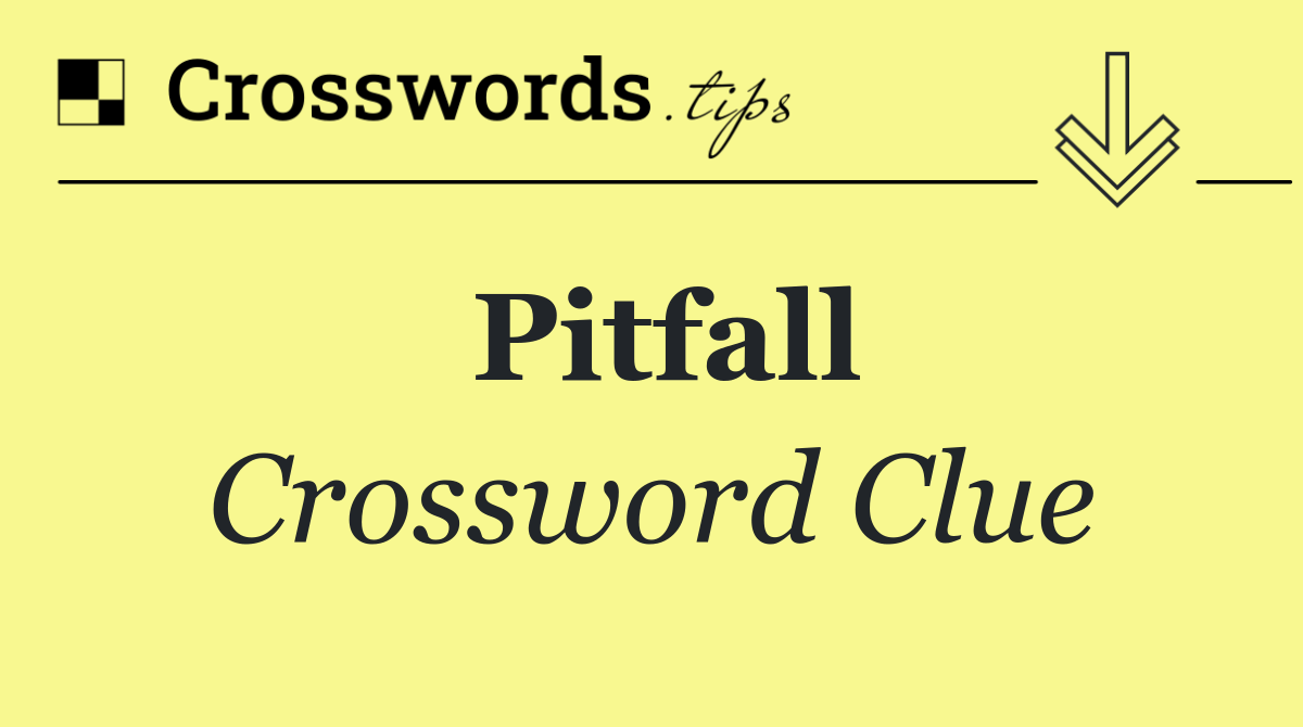 Pitfall