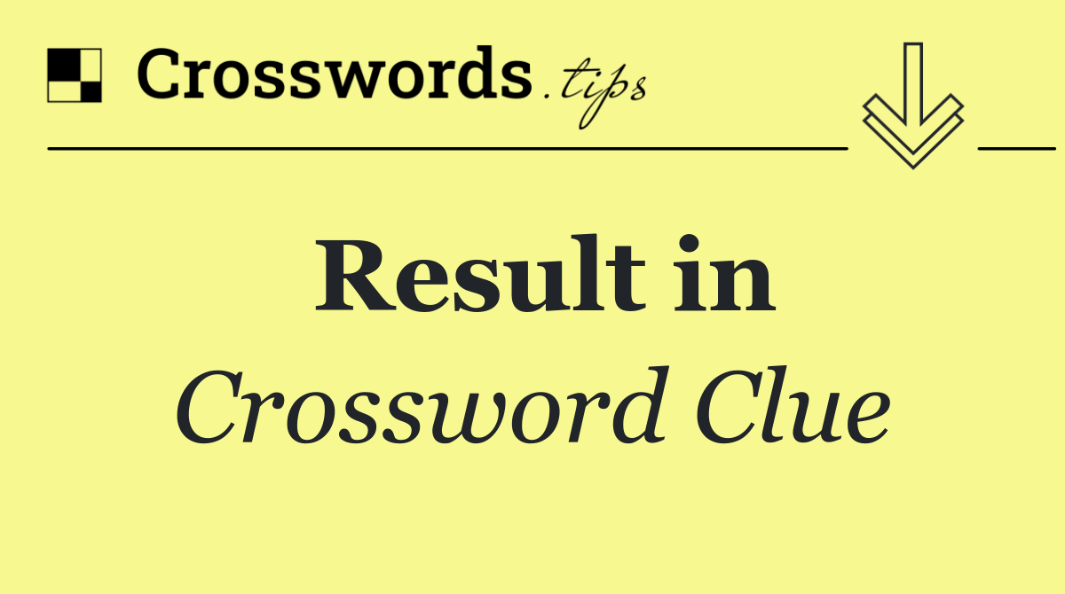 Result in