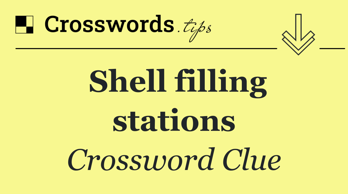 Shell filling stations