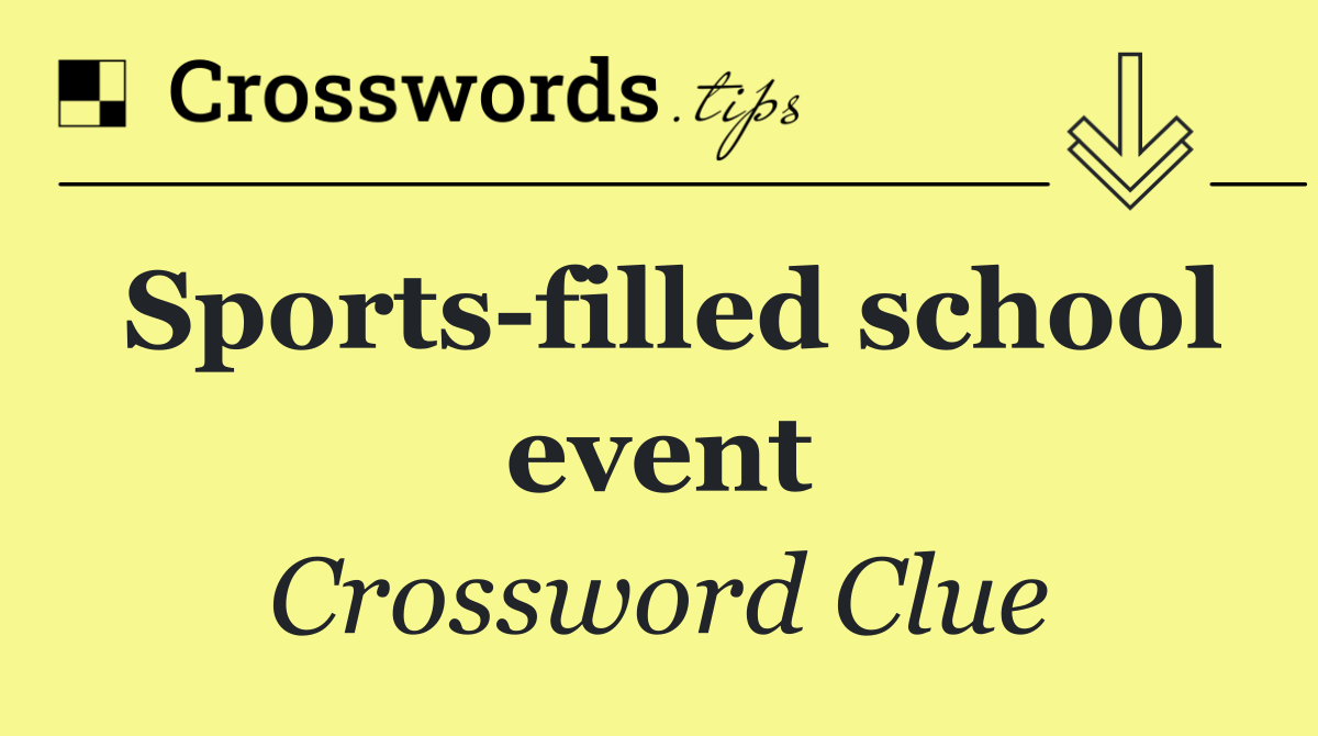 Sports filled school event