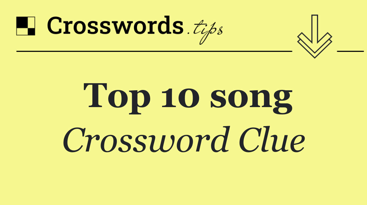 Top 10 song