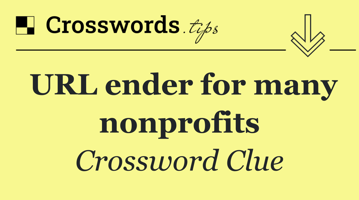 URL ender for many nonprofits