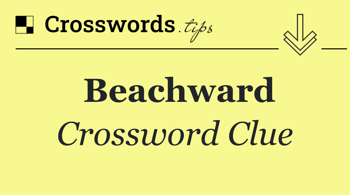 Beachward