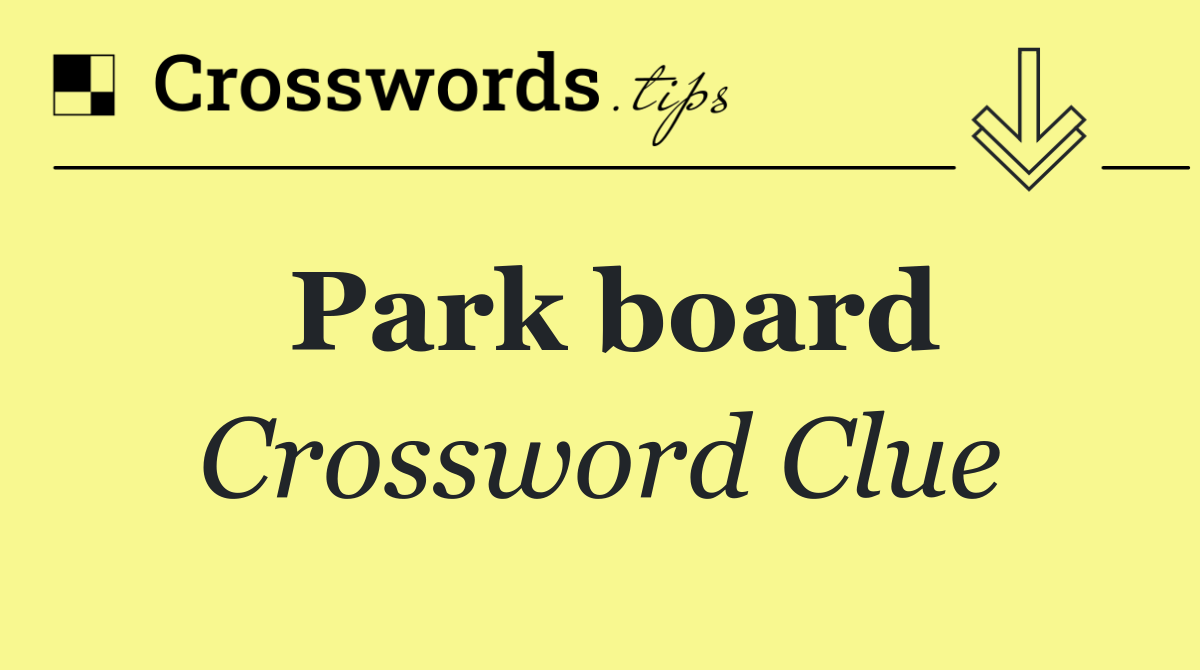 Park board