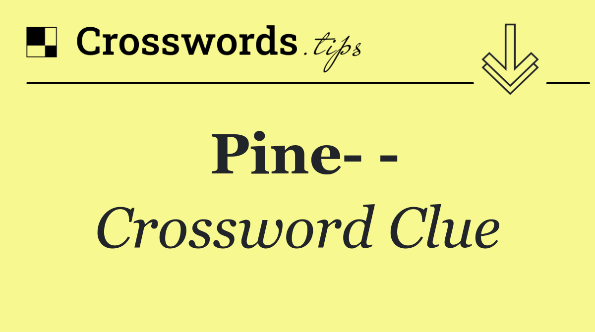 Pine   