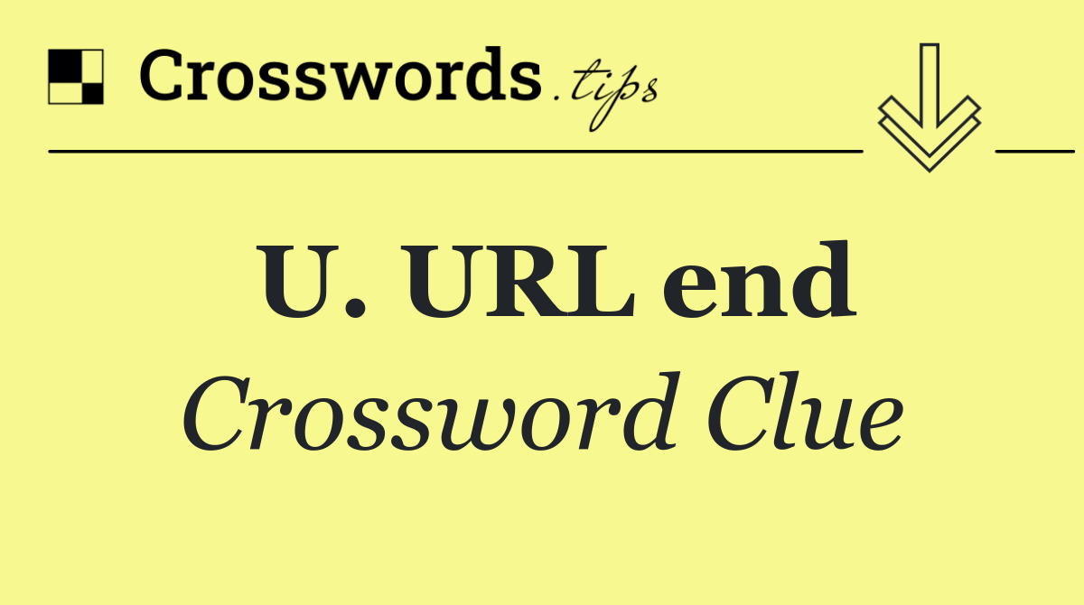 U. URL end