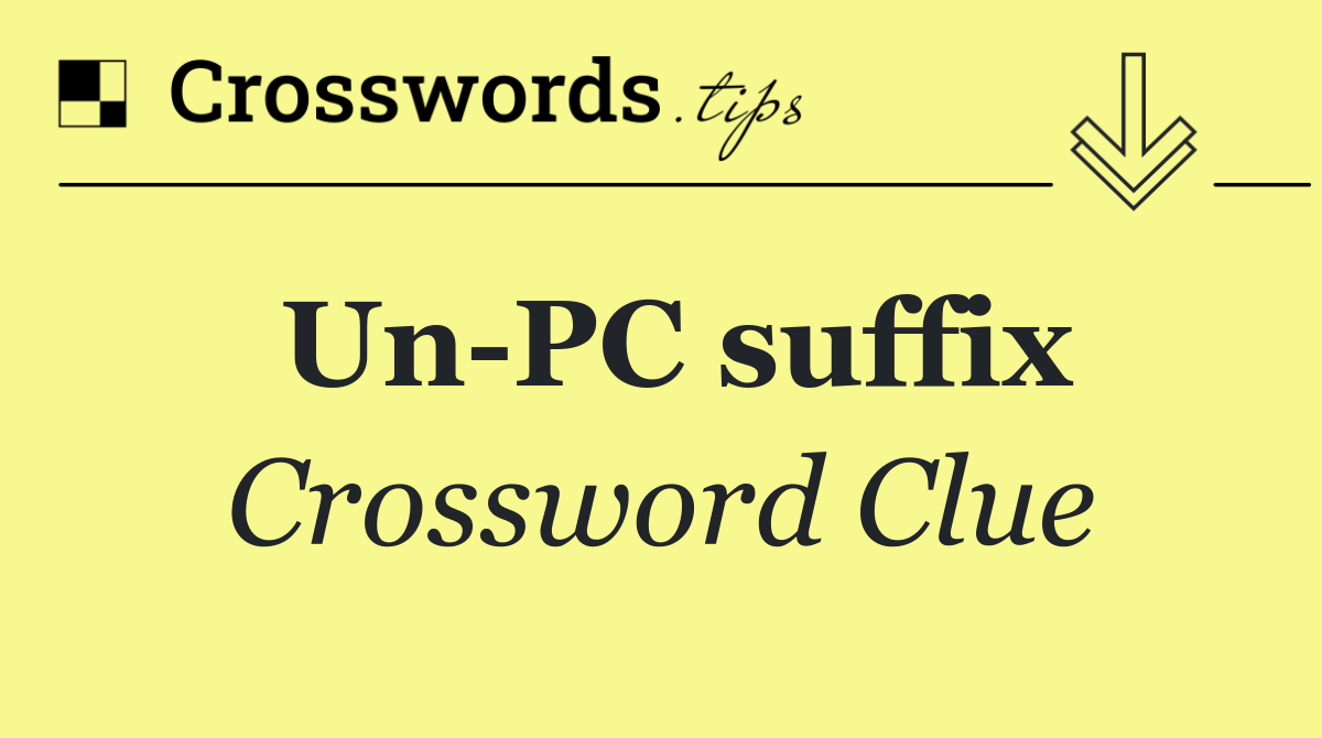 Un PC suffix