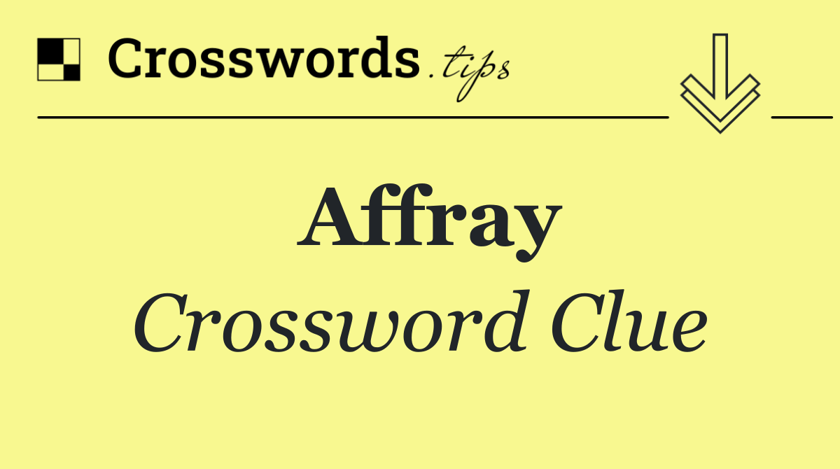 Affray