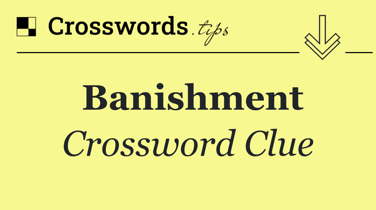 Banishment