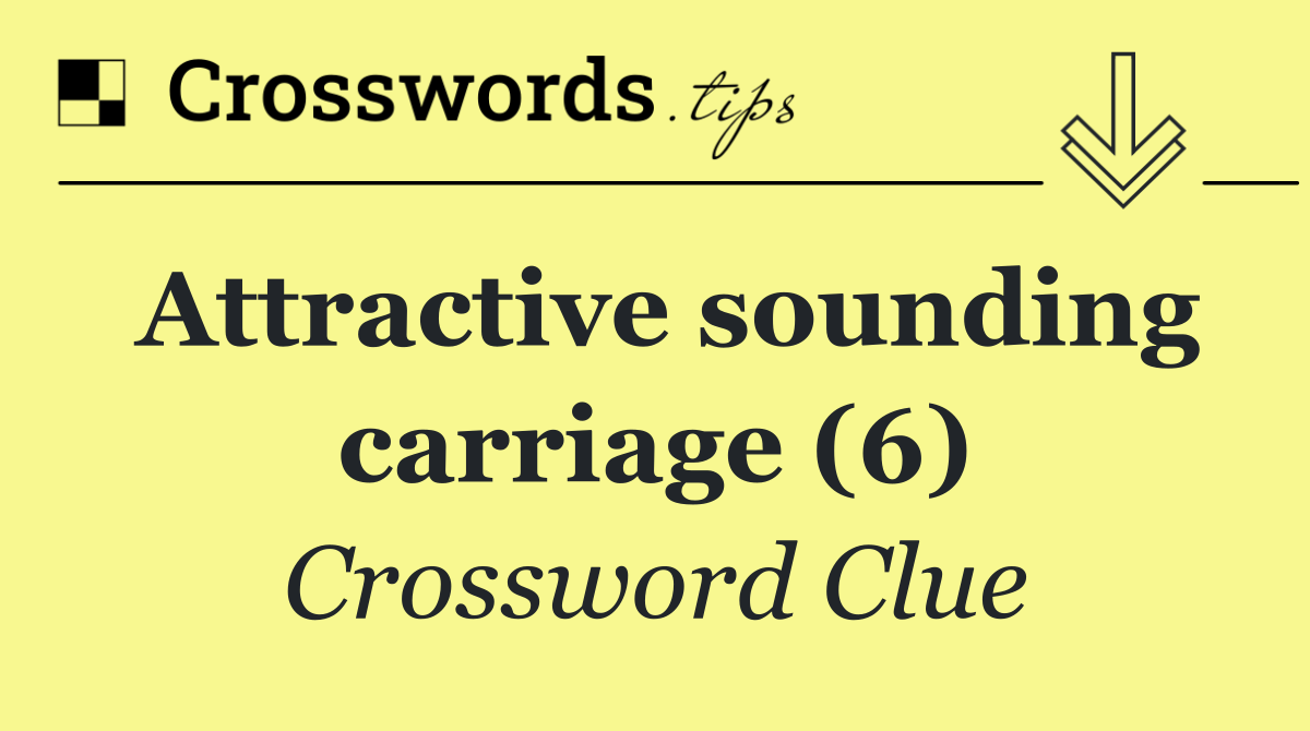 Attractive sounding carriage (6)