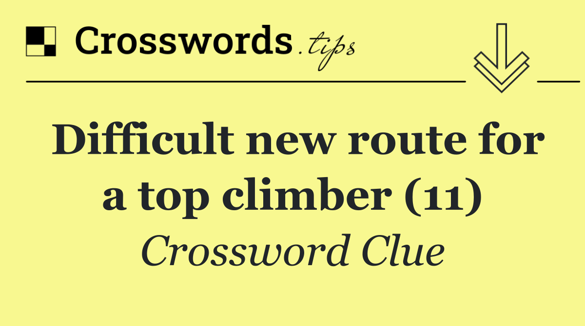 Difficult new route for a top climber (11)