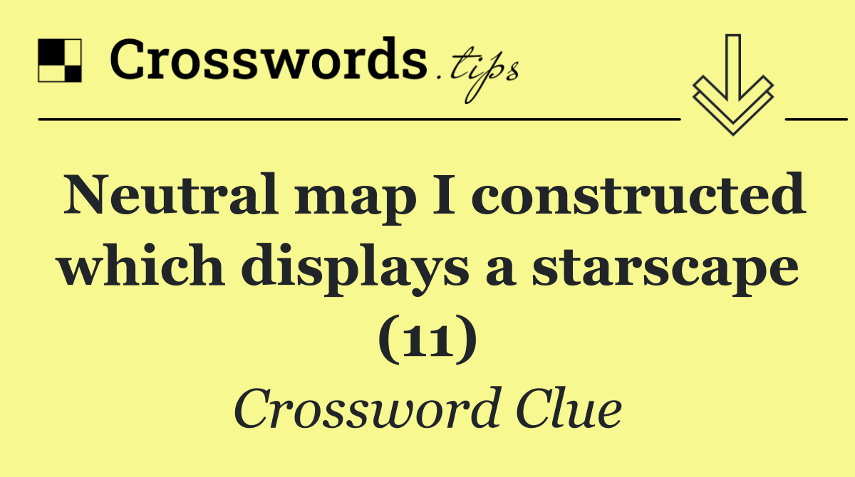 Neutral map I constructed which displays a starscape (11)