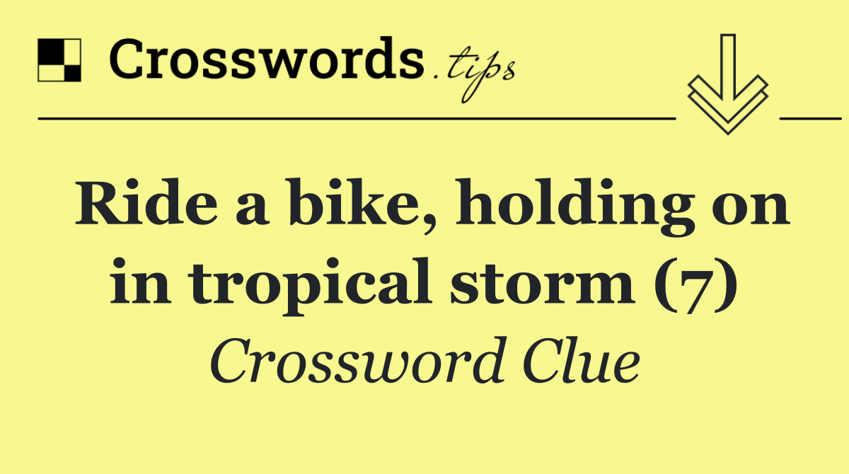 Ride a bike, holding on in tropical storm (7)