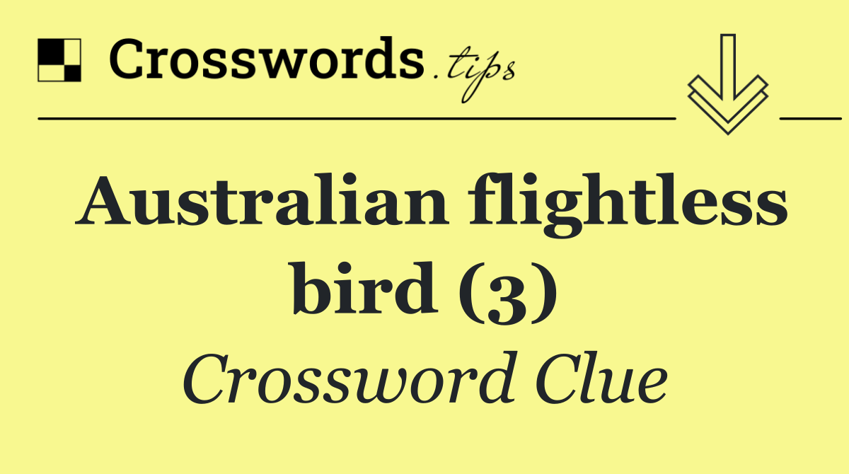 Australian flightless bird (3)