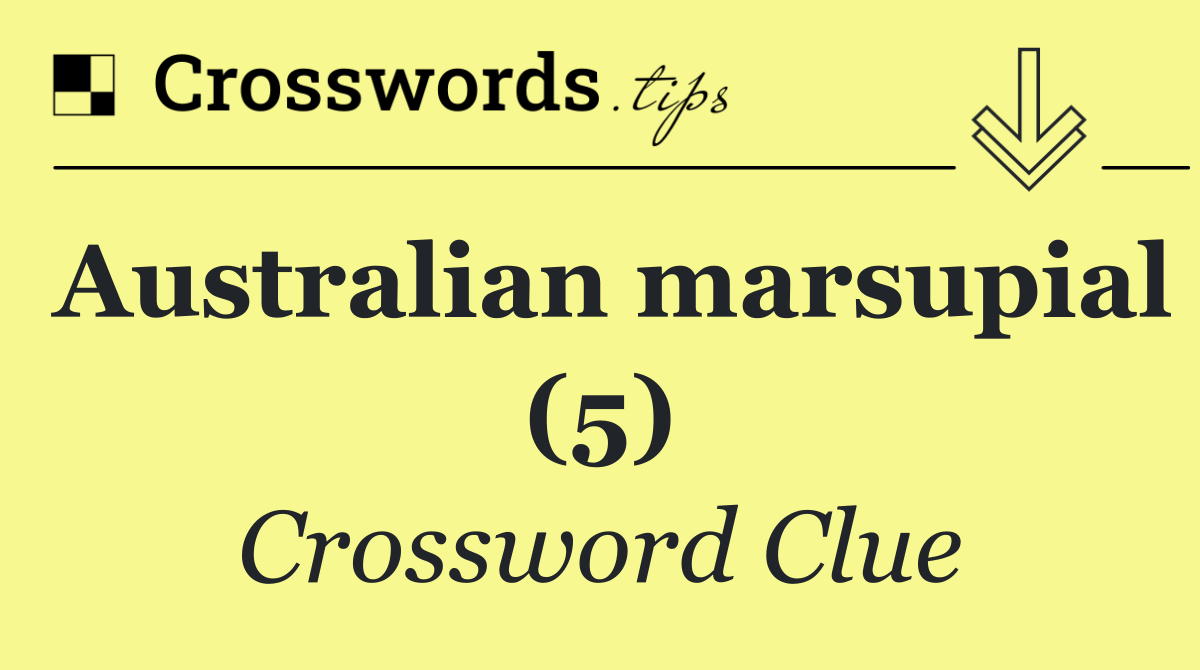 Australian marsupial (5)