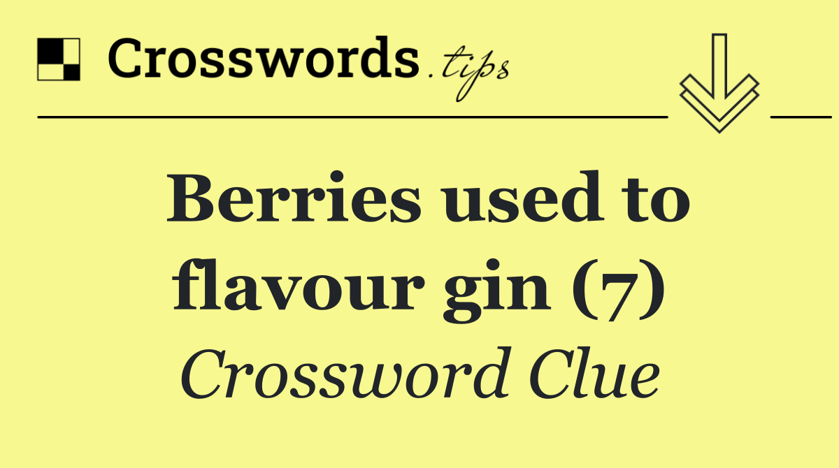 Berries used to flavour gin (7)