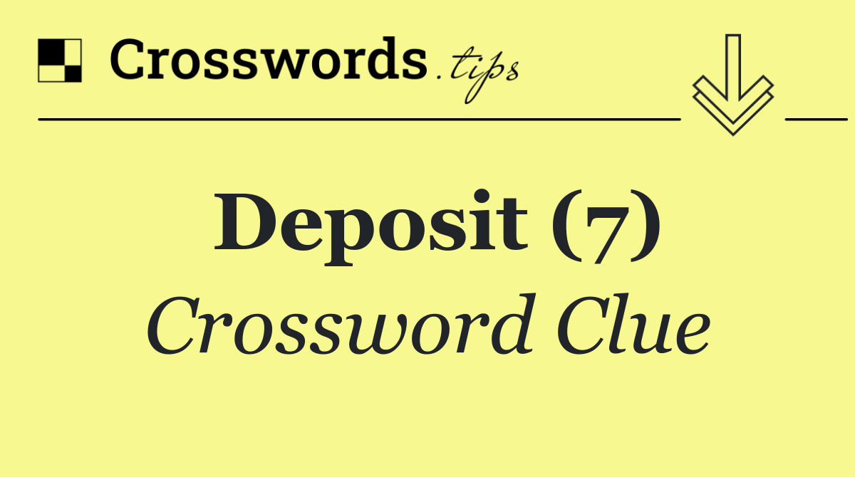 Deposit (7)