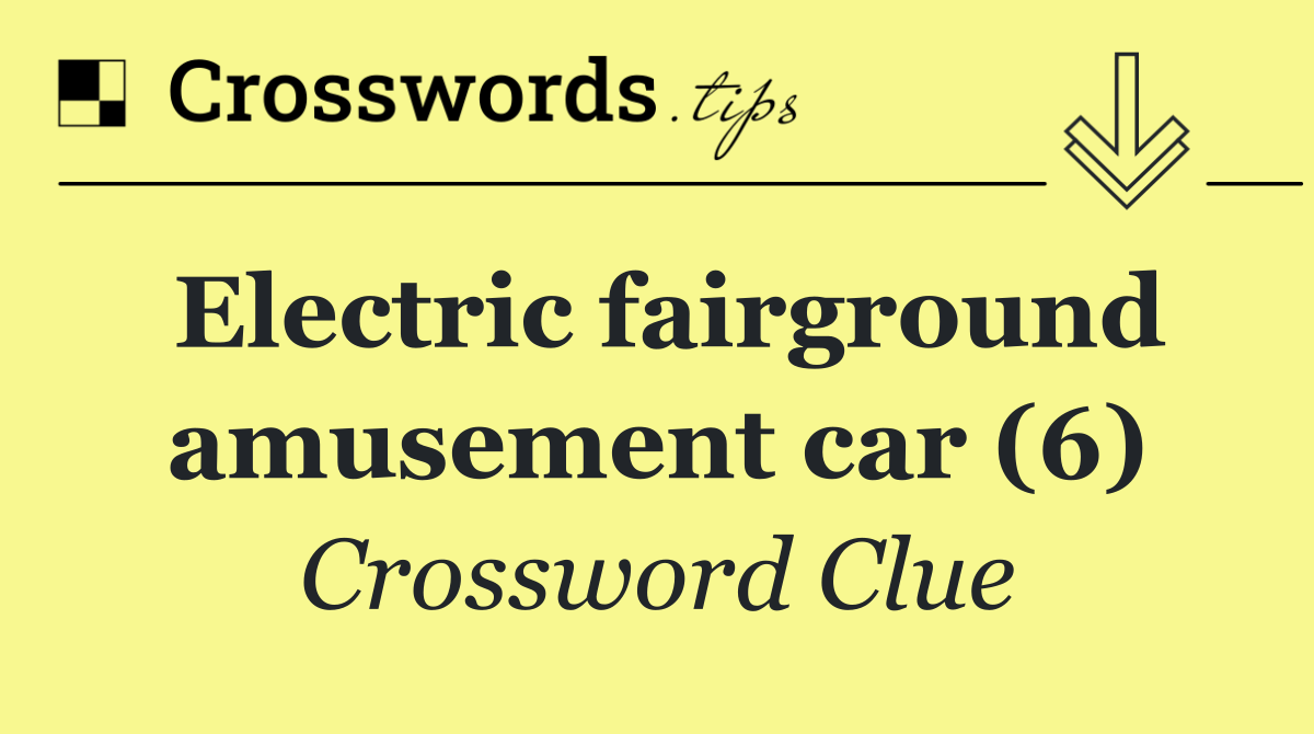 Electric fairground amusement car (6)