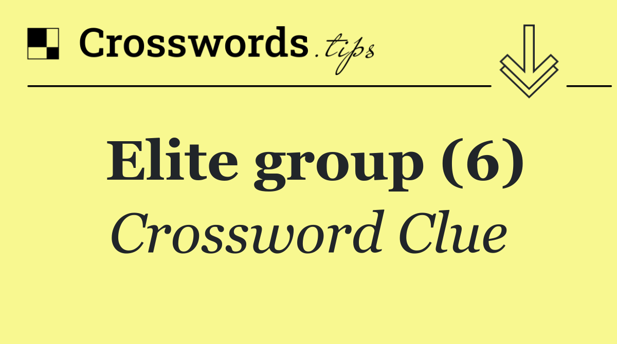 Elite group (6)