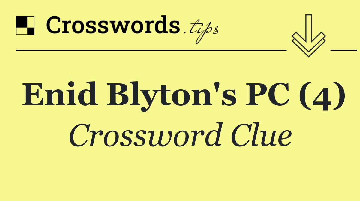 Enid Blyton's PC (4)