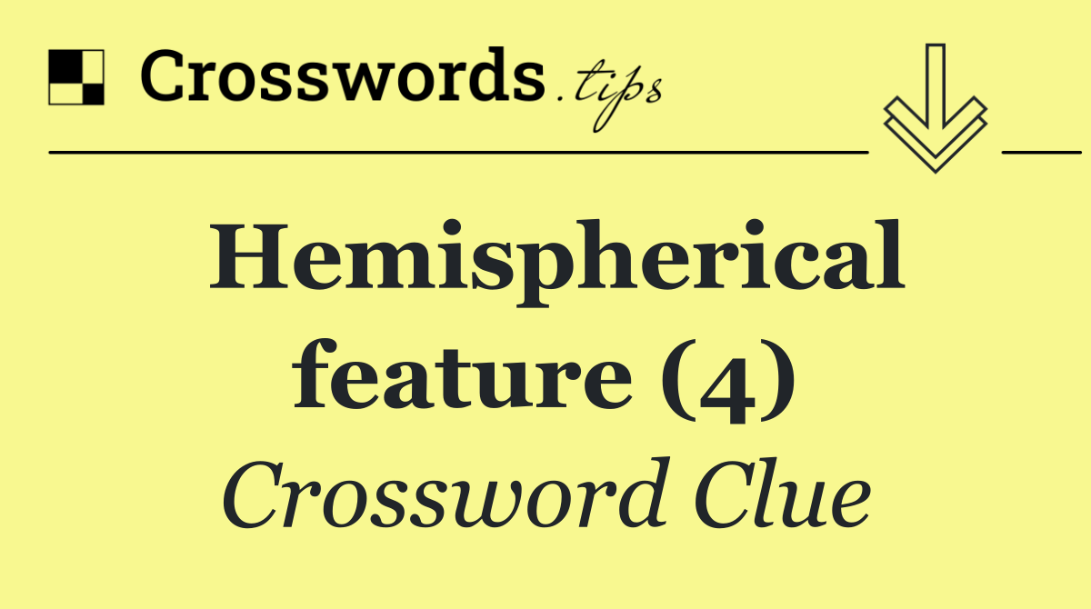 Hemispherical feature (4)