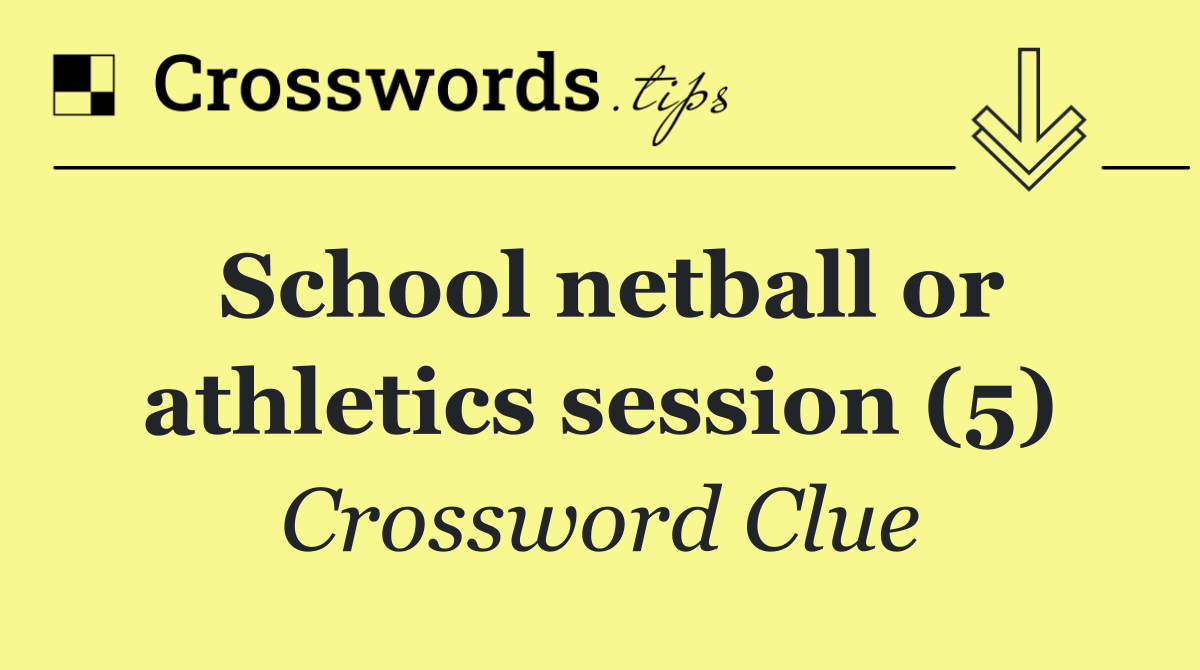 School netball or athletics session (5)