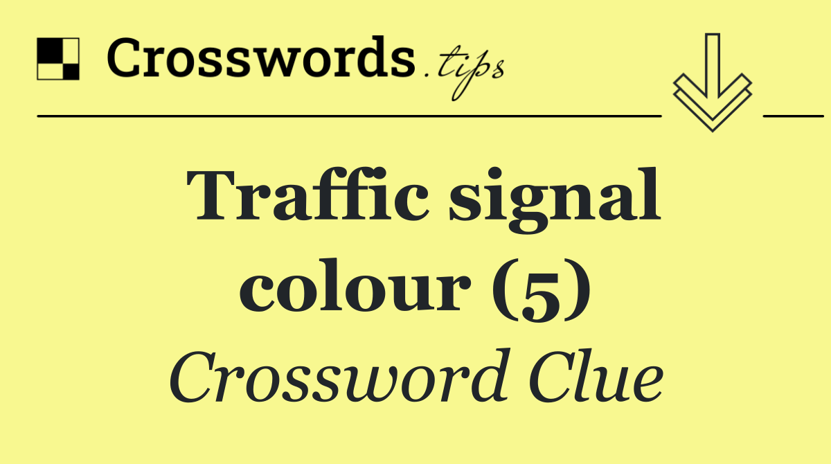 Traffic signal colour (5)