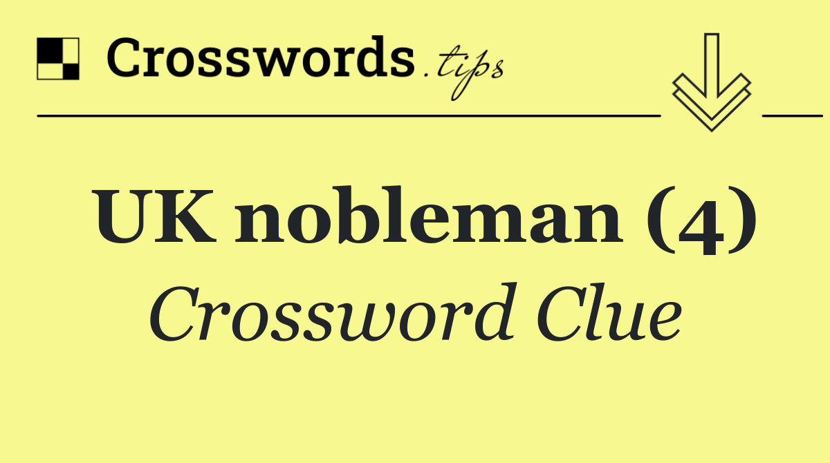 UK nobleman (4)