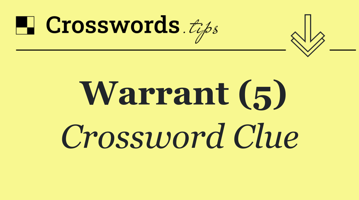 Warrant (5)