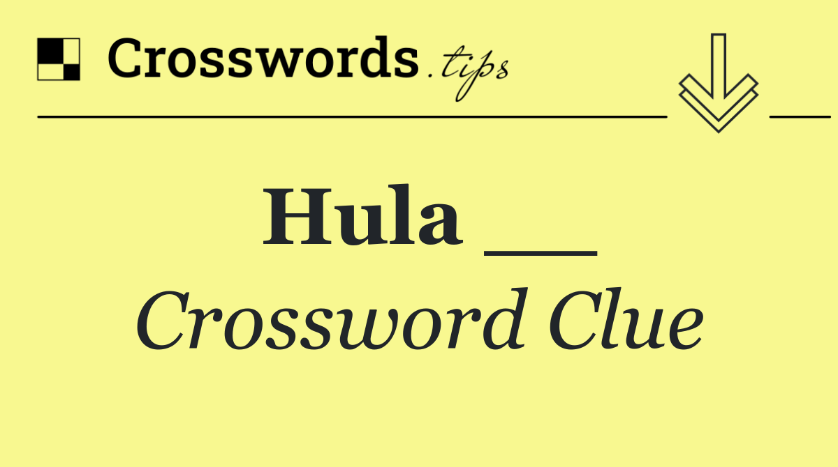 Hula __