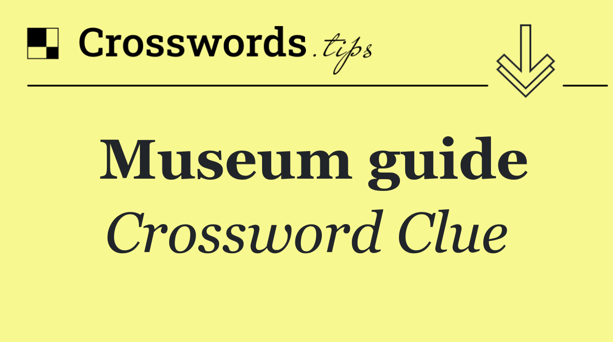 Museum guide