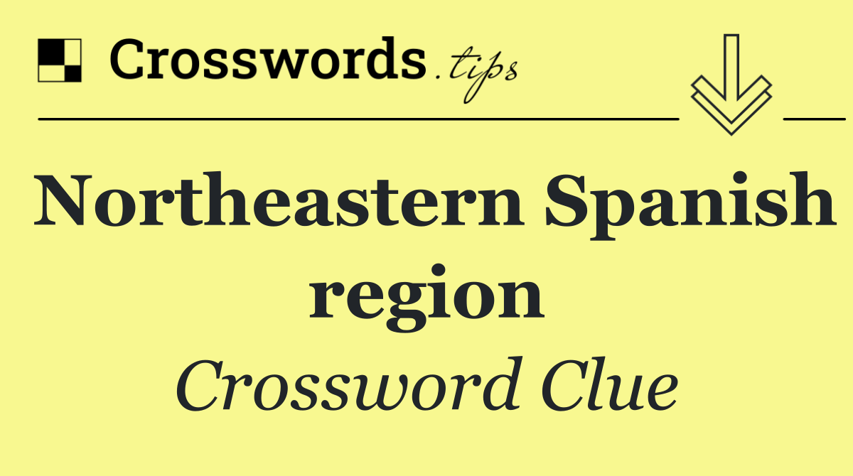 Northeastern Spanish region