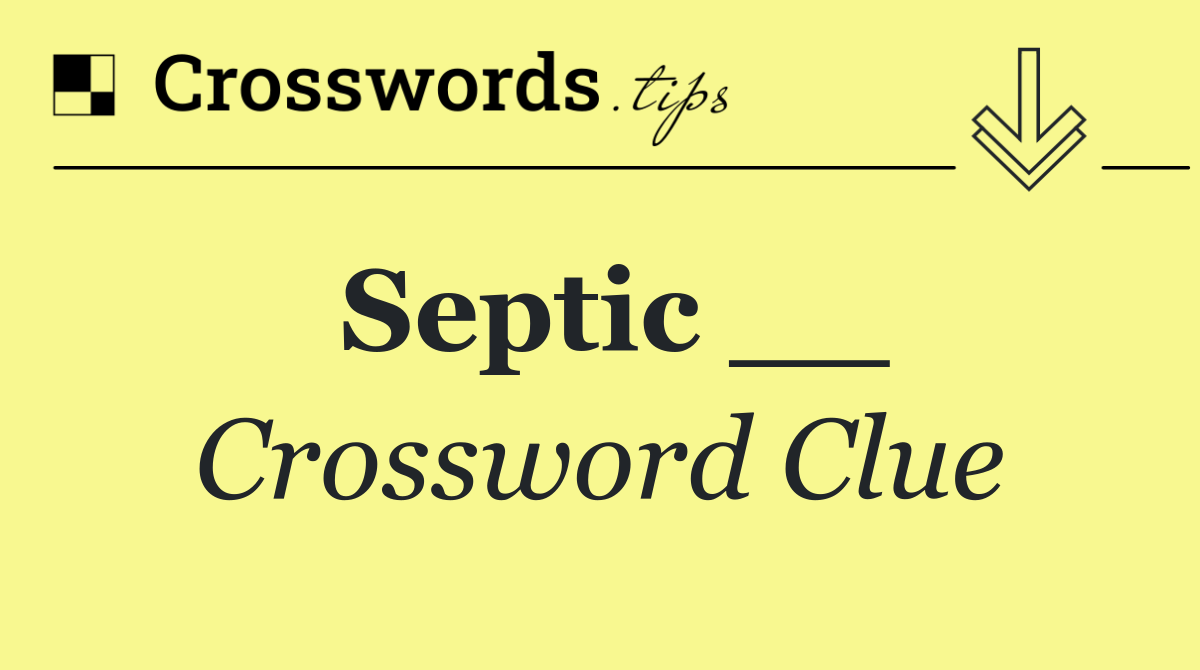 Septic __