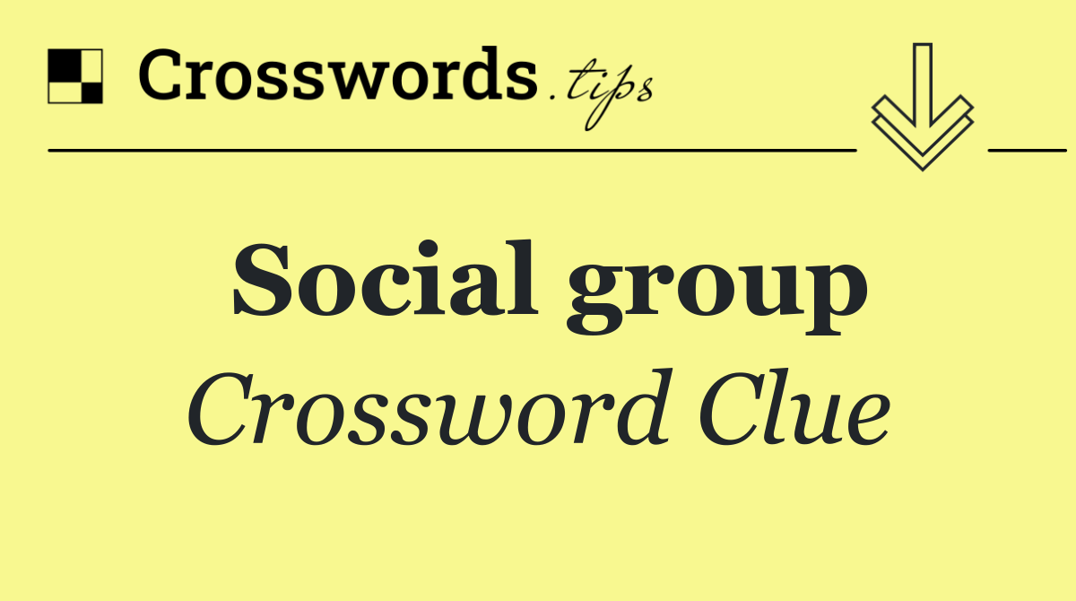 Social group