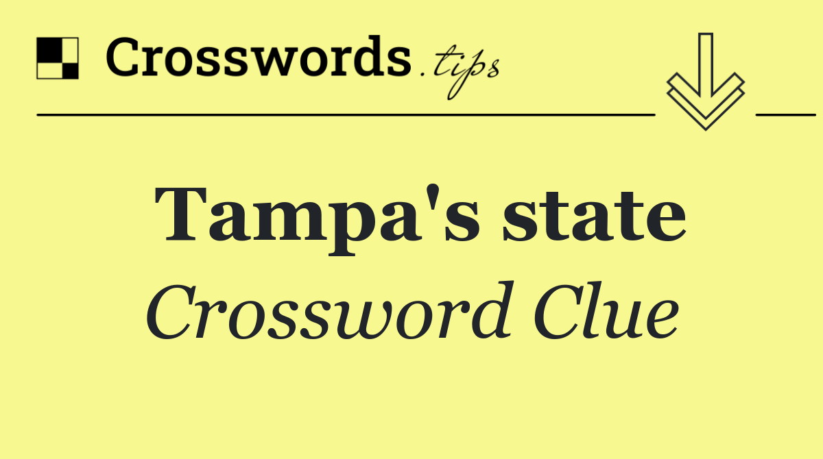 Tampa's state