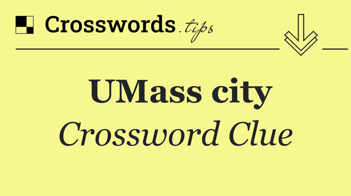 UMass city