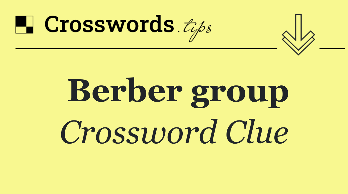 Berber group