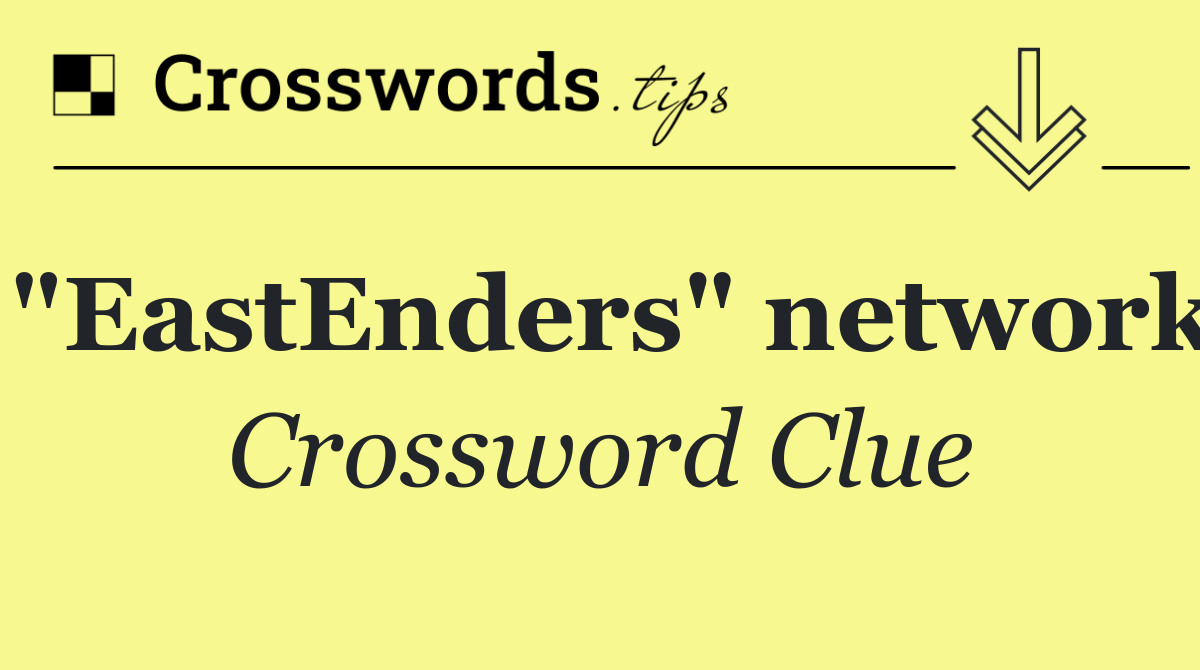 "EastEnders" network