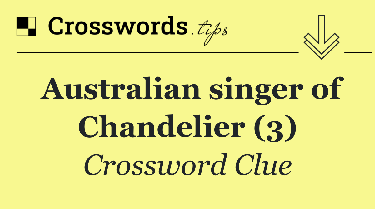 Australian singer of Chandelier (3)